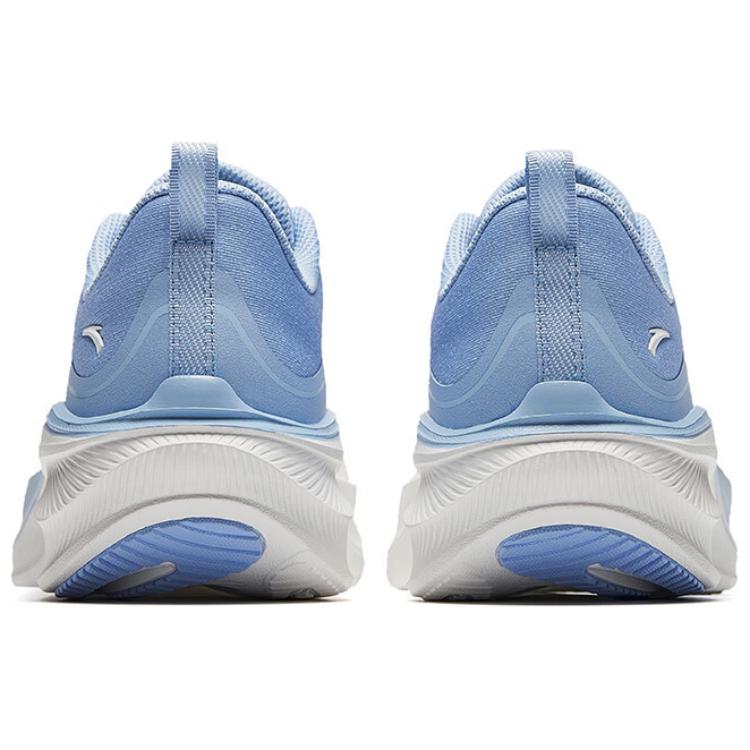 Anta Slip Resistant Abrasion Resistant Low top Running Shoes Women's White Blue 122445535-2