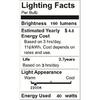 CTKcom T9/T185 40W Vintage Edison Light Bulbs E26 E27 Base(4 Pack)- Tubular Bulb Nostalgic Tungsten Filament Antique Incandescent Bulb Golden Tinted