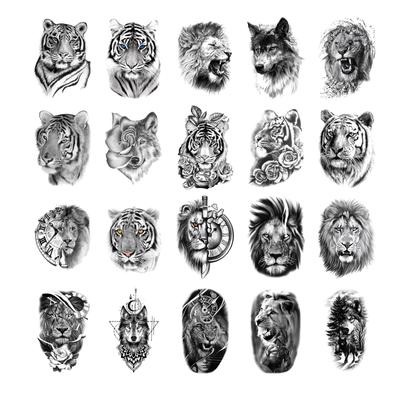 [Ice] Men and Women Arm Tattoo Temporary Tattoos Sticker Fake Tatoo Hot 3D Waterproof