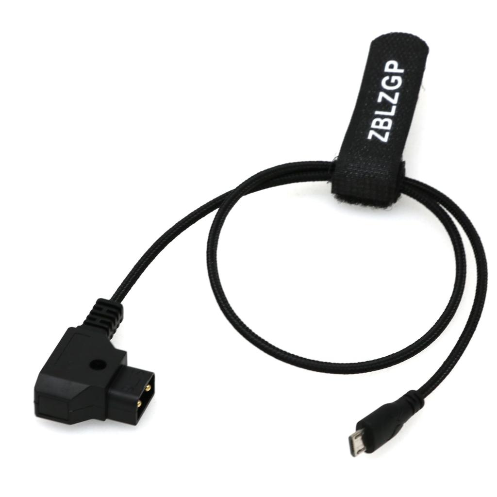ZBLZGP USB C Type C Micro for Power Camera (Straight USB) Phones, Tablets, Devices, D-Tap Cable,