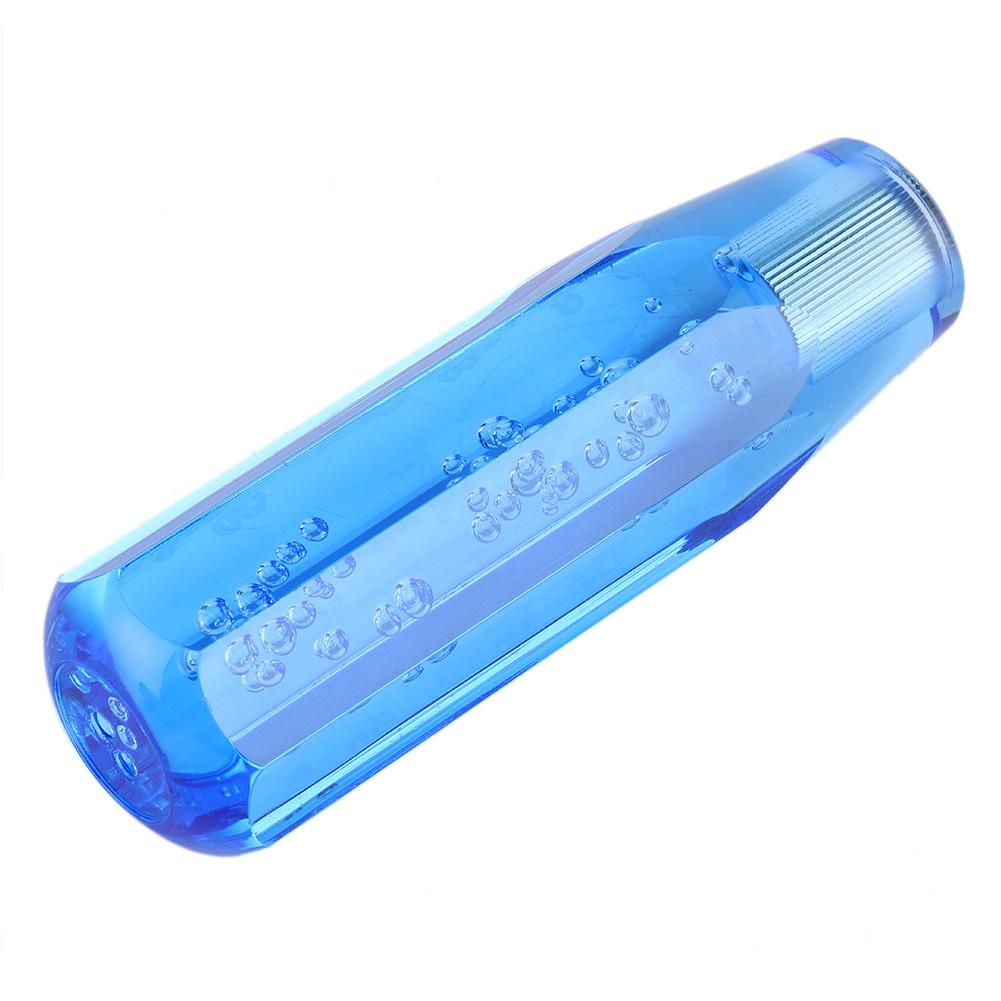 15cm 5.9in Crystal Car Shift Knob Gear Stick Lever Universal for Manual Transmission VehiclesBlue