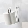Hanging Roll Paper Hanger Wall Mounted Tissue Storage Holder Simple Toilet Roll Paper Holder  Home