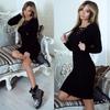 Winter Autumn And Fashion New Knit Sweater Dress Strap Dress Womens Clothing