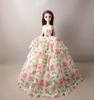 15pcs/lot Doll Accessories For Barbie Doll Outfits = 5pcs Wedding Dresses & 10pairs Shoes 1/6 Doll Clothes For Barbie Dolls