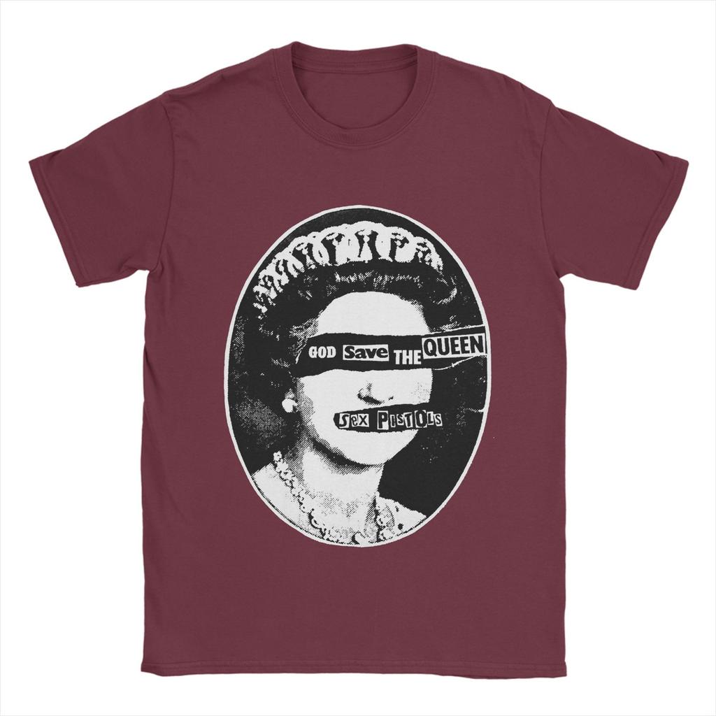 Fashion SEX PISTOLS T-Shirts Men Crew Neck 100% Cotton T Shirts Short Sleeve Tee Shirt Classic Clothing