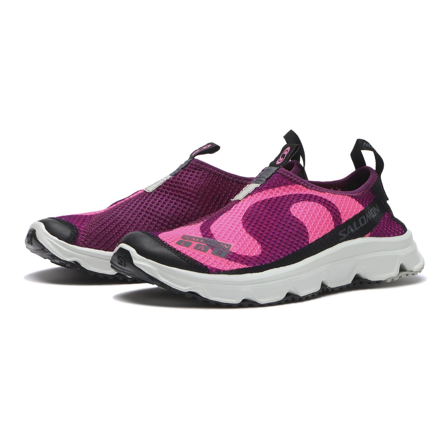 L47586600 Salomon RX Moc 3.0 Seasonal Plum Caspia Knockout Pink Black (Men s) 10