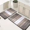 Set di Tappetini da Bagno Antiscivolo Personalizzati: Tappeto Assorbente per Pavimento per Bagno, Camera da Letto, WC e Ingresso