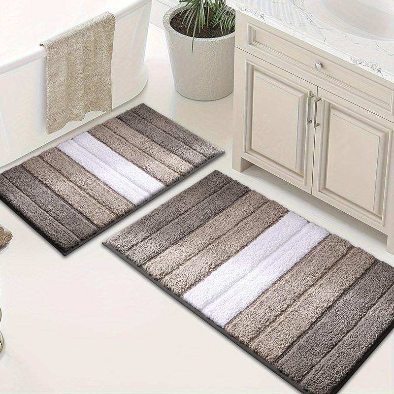 Set di Tappetini da Bagno Antiscivolo Personalizzati: Tappeto Assorbente per Pavimento per Bagno, Camera da Letto, WC e Ingresso