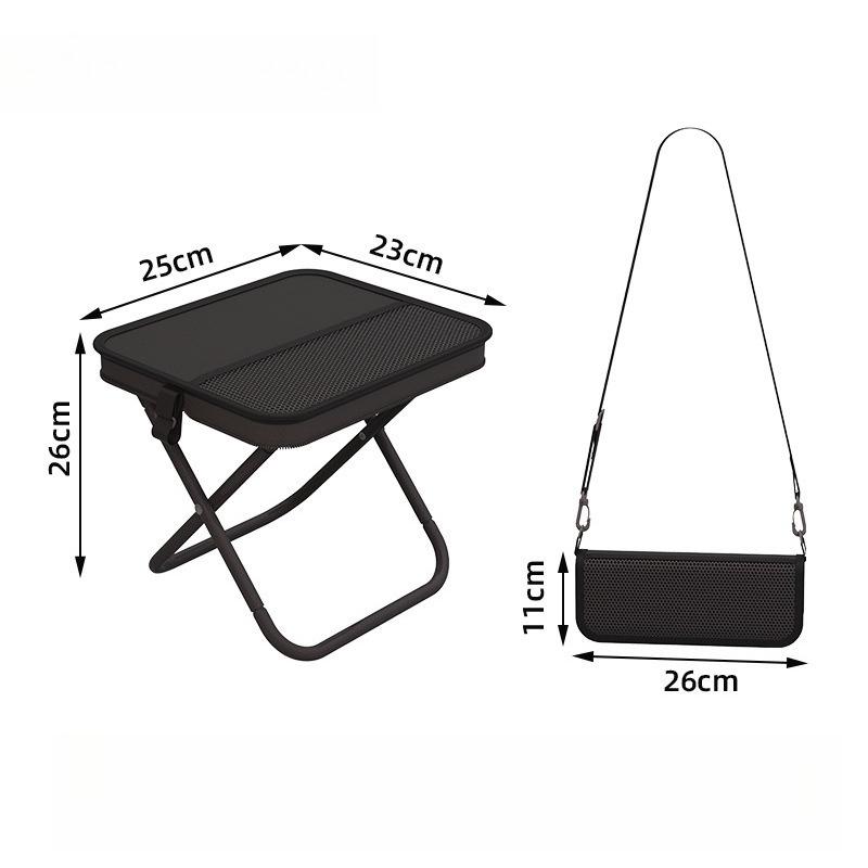 Folding Folding, Outdoor Portable, Carry-on, Camping Picnic Handbag Small Horse, Fishing Stool, Strap Model