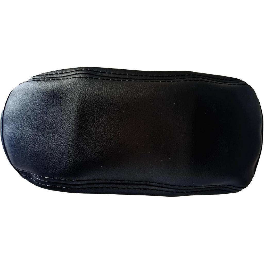 Armrest Cover for 2015-2018 Ford Focus(Black),Waterproof Durable Leather Center Console Cover for Ford Focus 2015 2016 2017 2018 Accessories