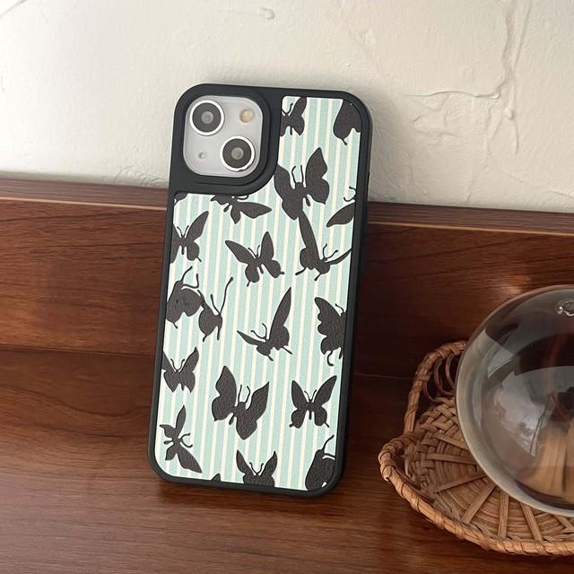 

Ins бабочка милый мультяшный кожаный прекрасный защитный чехол для Iphone 14 13 11 Pro Max 12 Promax Plus мягкий силиконовый чехол для телефона For iphone 14promax