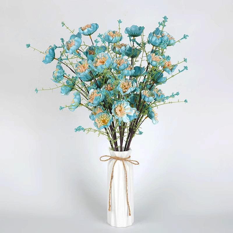 

Искусственные цветы, Рододендроны, Искусственные цветы, Настольные букеты, Украшение дома, Цветочные композиции и украшения, Искусственные шелковые цветы 1pc синий