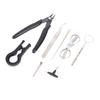 Mini Vape Tool Kit Bag Ceramic Tweezers Pliers Wire Vape Band Coil Jig Cotton Diy Multifunction Tool