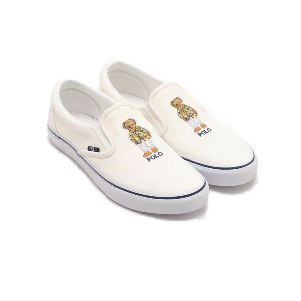 Used New POLO Ralph Lauren Slip-ons 26.5cm