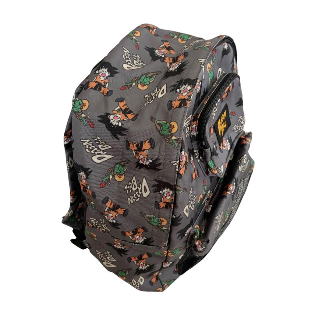Small Planet Dragon Ball Print Backpack with Nap Print All-Over