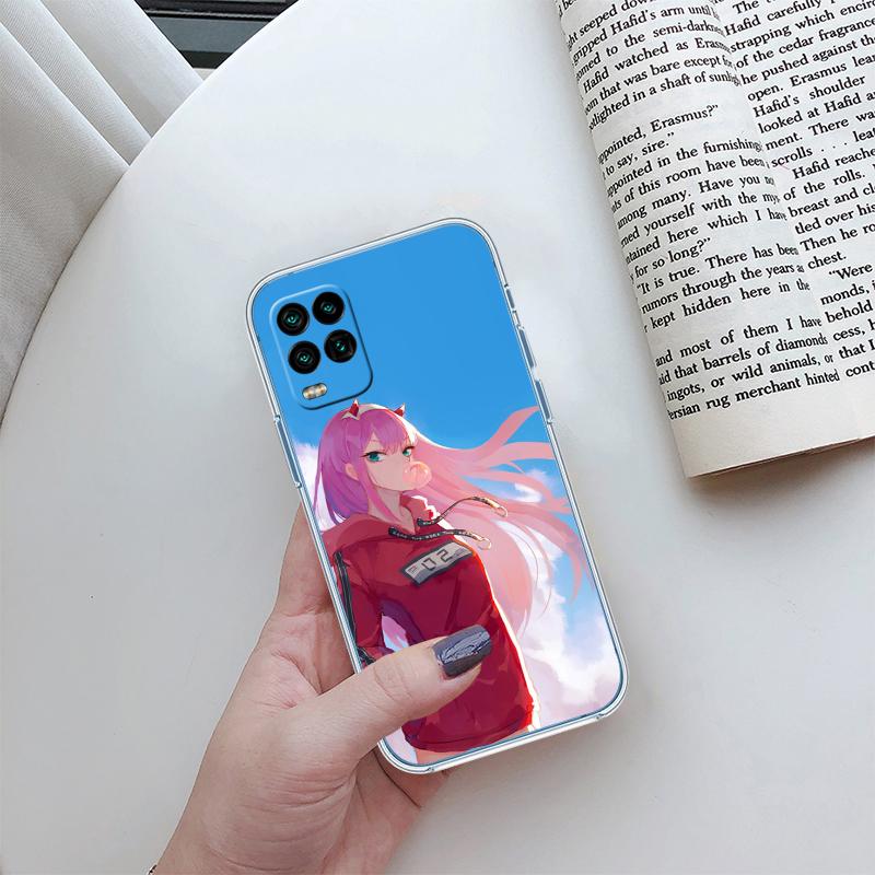 BH49 Zero Two Transparent Phone Case for Motorola Moto Edge 20 30 40 50 S30 Fusion Ultra Pro Neo Lite + G200 G23