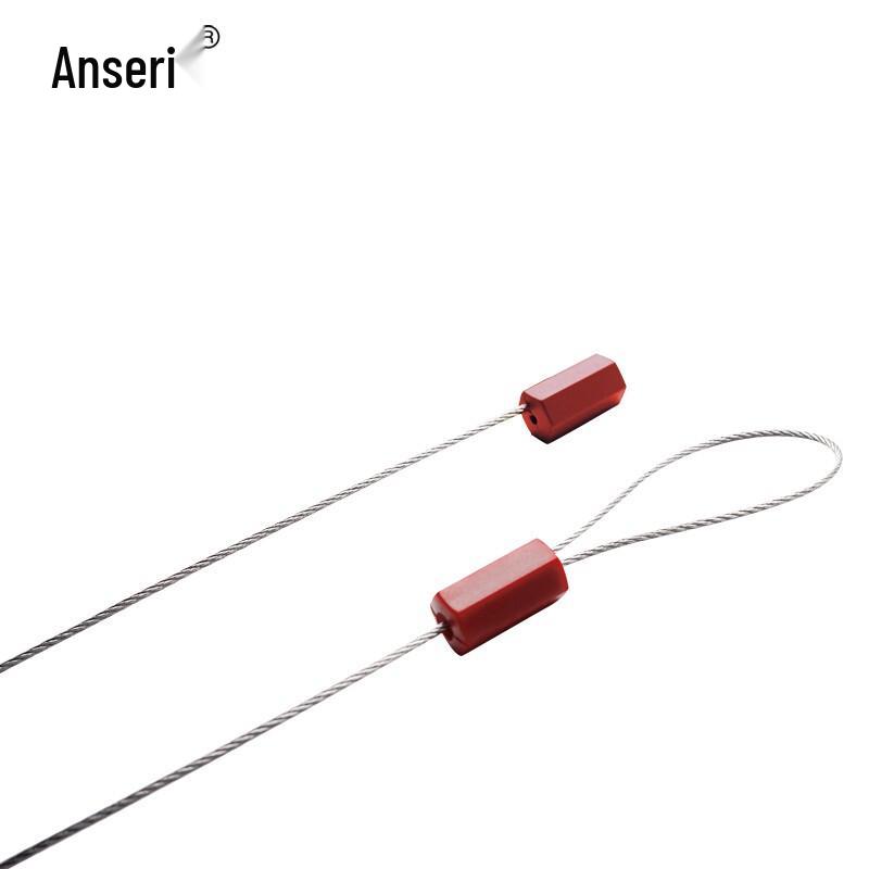 Draw-Tight Steel Wire Security Seals красный
