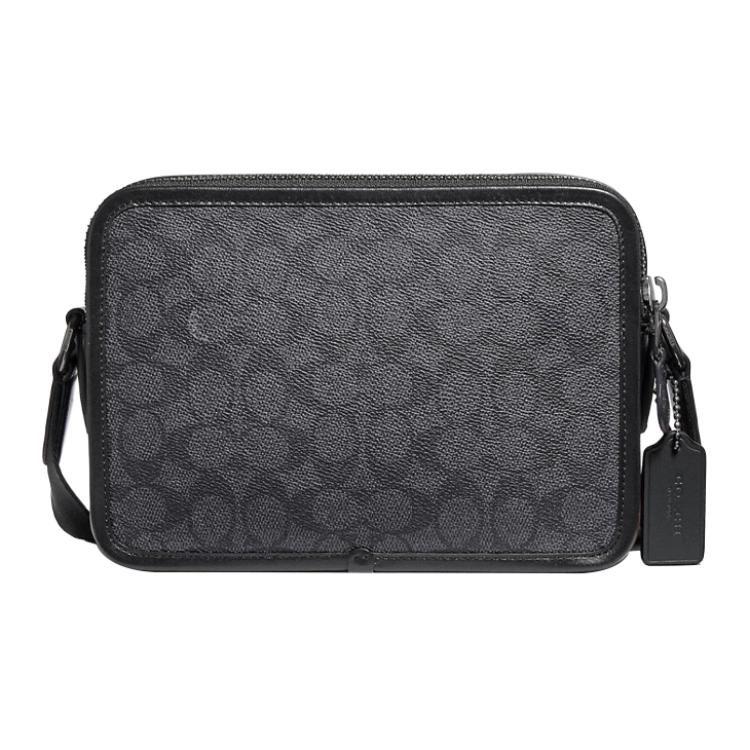 COACH Charter Coated Canvas With Calfskin