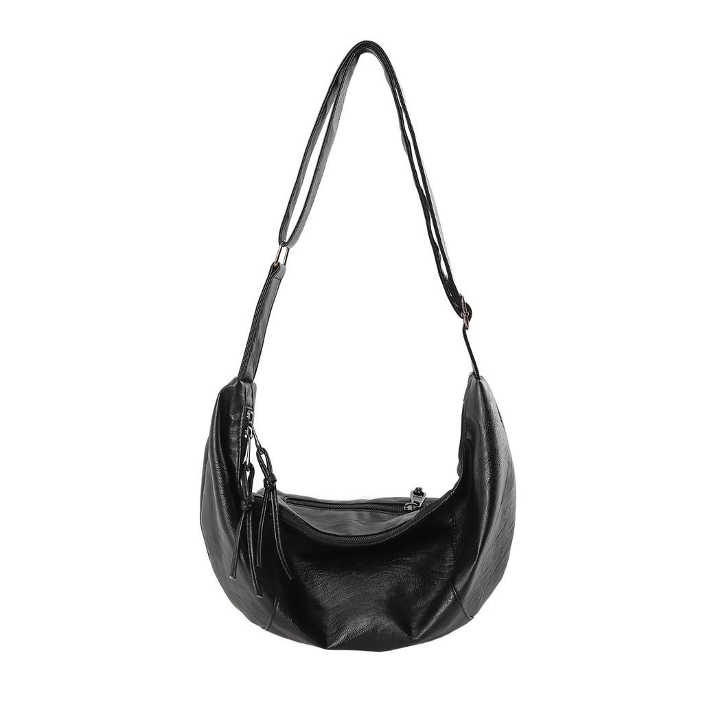 Men's Dumpling-shaped Crossbody Bag, Single-shoulder Backpack, Casual Fitness Bag