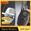 Autocollant de Voiture 2025 Chaud 4 Pièces Boucle de Verrouillage de Porte de Voiture Housses de Protection Couvercle en Alliage de Zinc Pour Peugeot 408 4008 308 3008 Rifter 5008 508