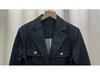 Zhu Zhu Blue Denim Women's Two-Piece Set: Stylish Suit Jacket & Slimming Jeans