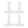 4PCS Remote Holder Fit for RA 08MDF RA 10RDF RA 10MDF RA 13MDF Air Conditioners ABS Wall Mount AC Remote Control