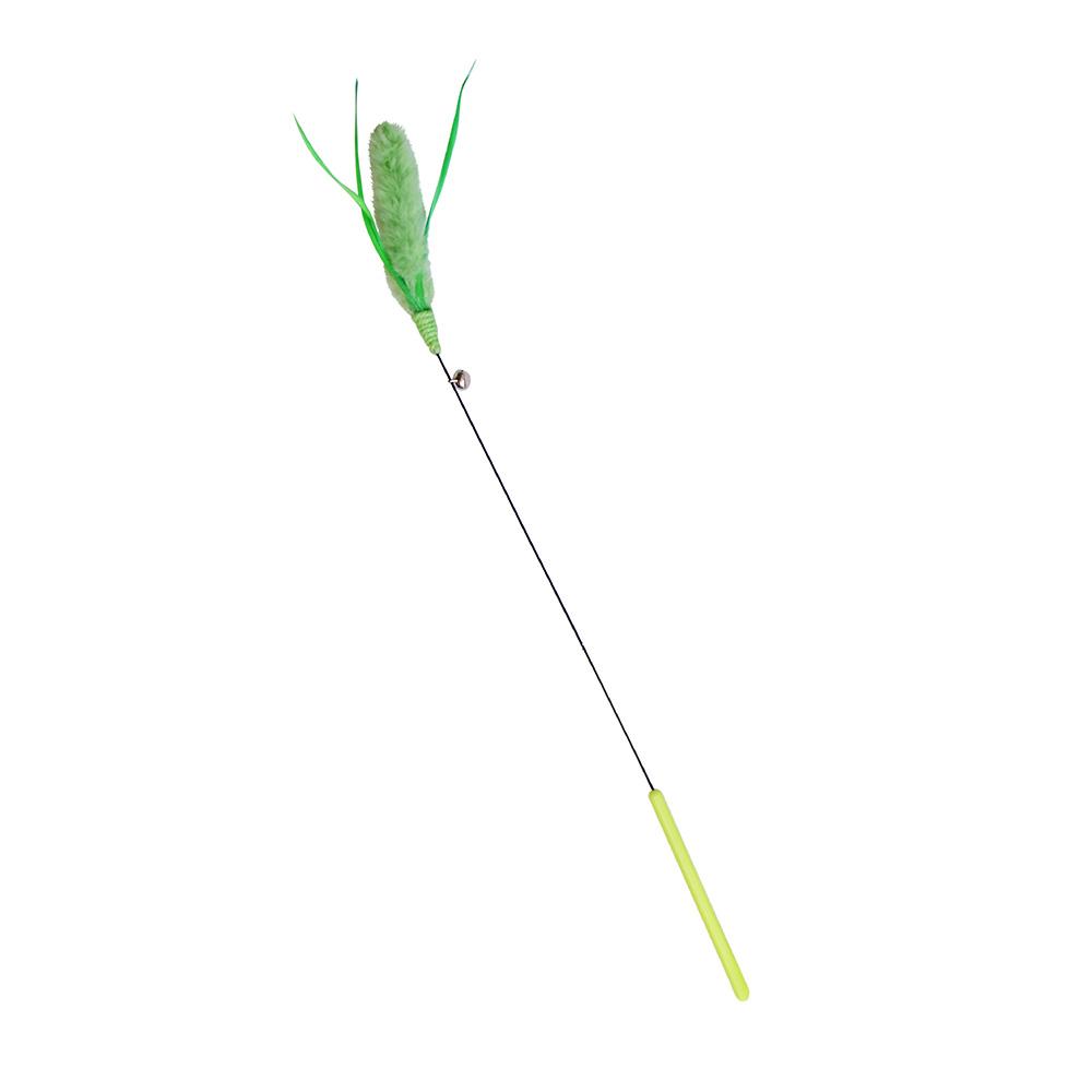 

Scarecrow - Creative Dog Tail Grass Design, Interactive Cat Toy for Self-Play & Bonding, Fun Chasing Exercise, зелёный