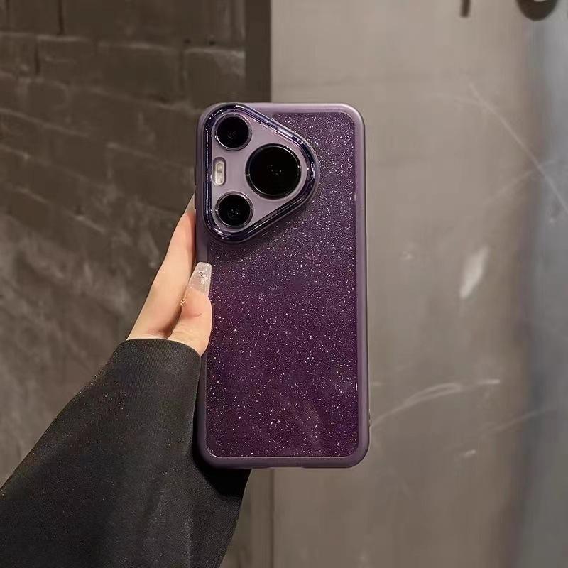 Applicable to Huawei Pura90pro mobile phone case, enjoy 90pro simple nova15 new glitter pura90 soft case