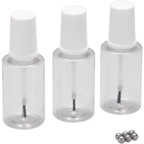 

Wave Finish Products Series Plastic Bottle with Brush, Narrow Bottle/Small Brush, Painting Tool for Plastic Models, OF-087