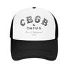 CBGB S Bar NY City Graphic Basic Versatile Baseball Cap Uv Protection Photo Shooting Gorra