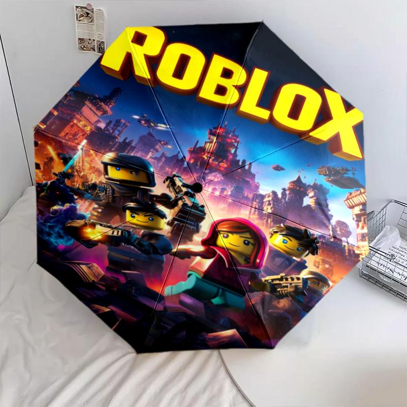 Roblox Quest Automatic Umbrella - Suitable Travel Outdoor Portable Umbrella Birthday Gift Daily Essentials