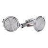Sewn Cufflinks Unisex Accessories Silver 118612