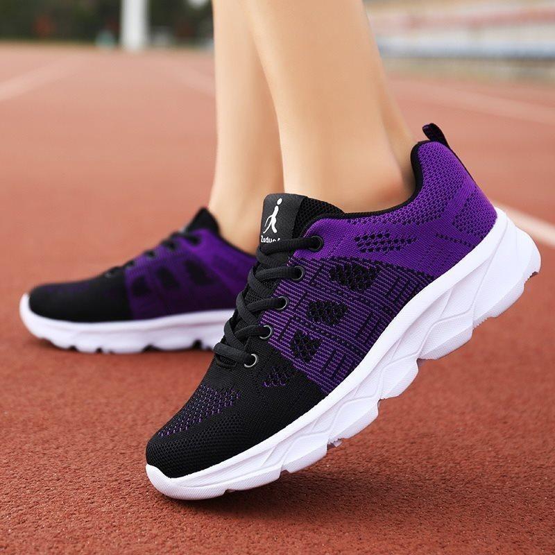 Женские летние новые сетчатые дышащие универсальные кроссовки для бега — фото 13