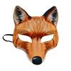 Party Props Tiger EVA Mask Husky Animal Half Face Mask Creative Halloween Werewolf Mask  Masquerade