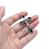 10pc Christ Cross Pendants for DIY Necklaces Bracelets Earring Key Chain