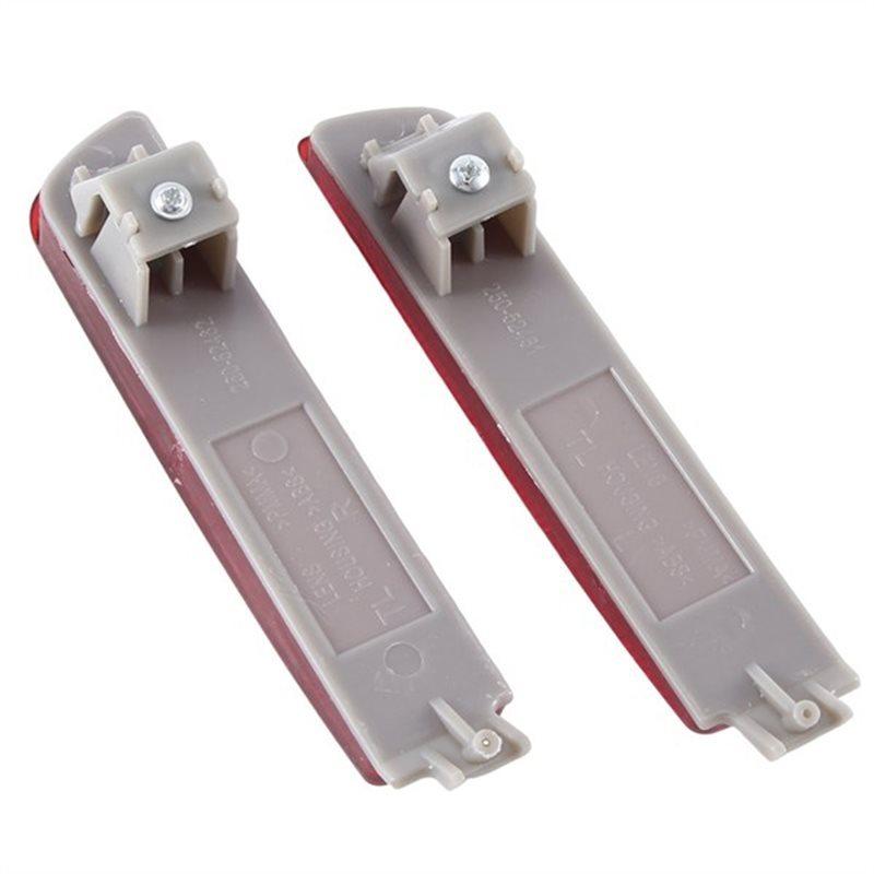 1 Pair For NISSAN MURANO 2015- Rear Bumper Reflector Light Car Warning Fog Light 26565-8990B 26560-8990B LH+ RH