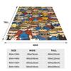 Inazuma Eleven Blankets Manga Travel Flannel Throw Blanket For Couch Chair Sofa Bed Super Soft Custom Quality Bedspread Gift