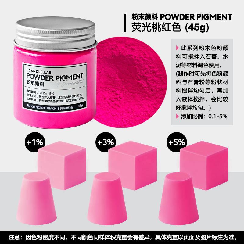 Gypsum Colored Pigments Morandi Fluorescent Dyes Rich Color Good Dispersion for Sculptures Teaching Models Candle Crafts