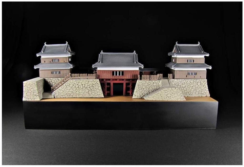 PM Office A CASTLE Collection 02 Shinshu Ueda Castle Sanada Helmet Paper Plastic Model PP066 1/200 (with Craft)