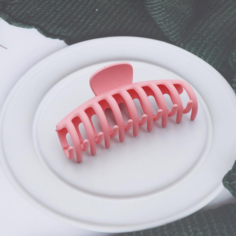 Nuova Pinza Artiglio Monocolore per Donna Pinze per Capelli Grandi Opache Pinza per Coda di Cavallo Pinze a Granchio Eleganti Accessori per Capelli da Donna