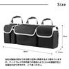 All Trust Car Trunk Car Storage Trunk Large 4 Pockets Organizer, Box, Storage, Capacity,