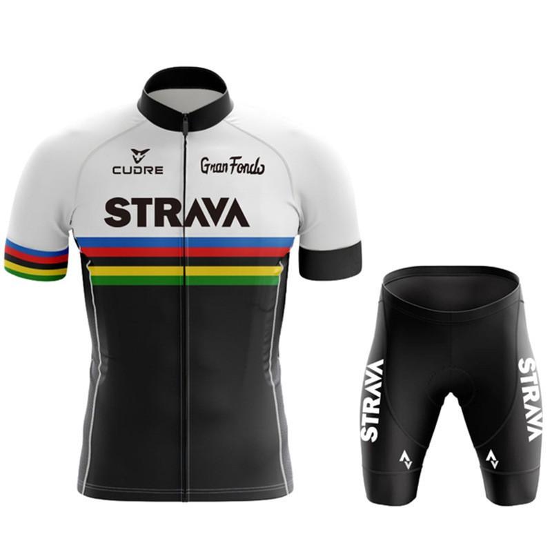 Herren Damen Radsport Trikot Set Kurzarm Schnelltrocknend Fahrradbekleidung Rennrad Mountainbike Outdoor Sport