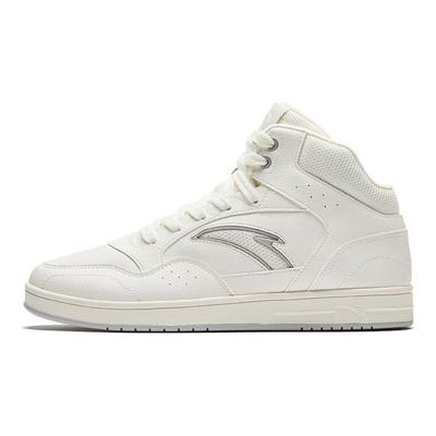 Bequeme Stoßdämpfende Strapazierfähige High-Top-Sneaker Herren-Sneaker Elfenbeinweiß 912348087-1