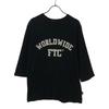 FTC made in Japan 7 minutes sleeve T-shirt S black Men's Used
