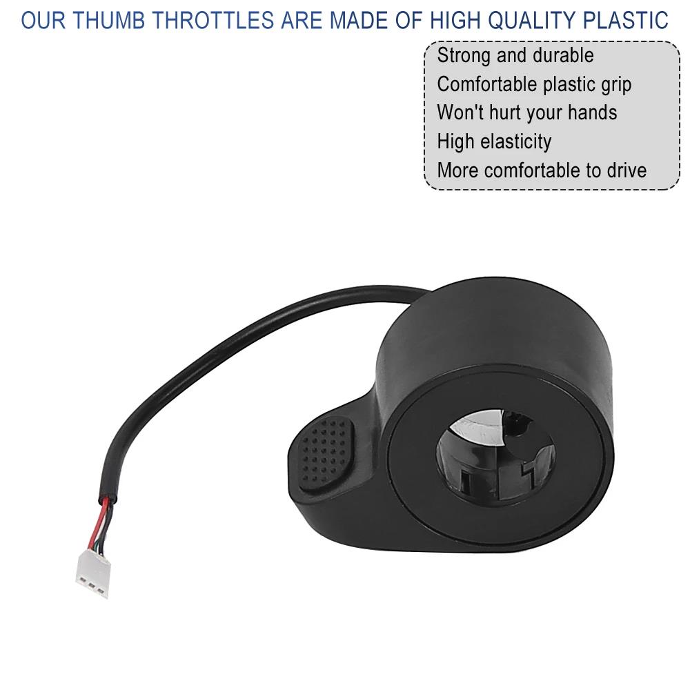 Electric Scooter Thumb Throttle for Gotrax GXL V2/ Apex/Apex Pro/Apex XL/XR Elite Kickscooter Throttle Accelerator Accessories Throttles 2