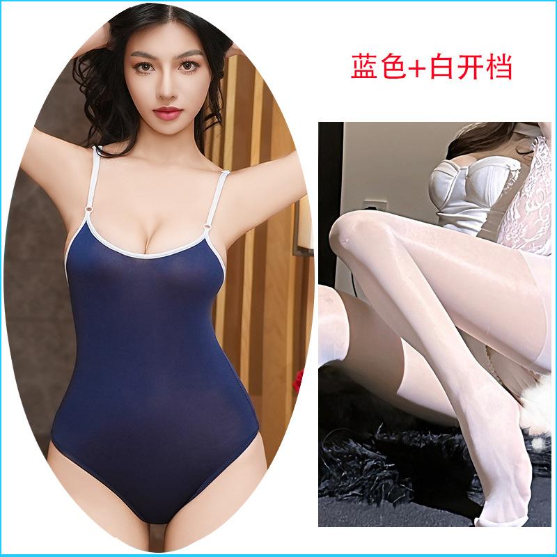 Night concubine sexy underwear onesie swimsuit gymnastics suit tights tease women