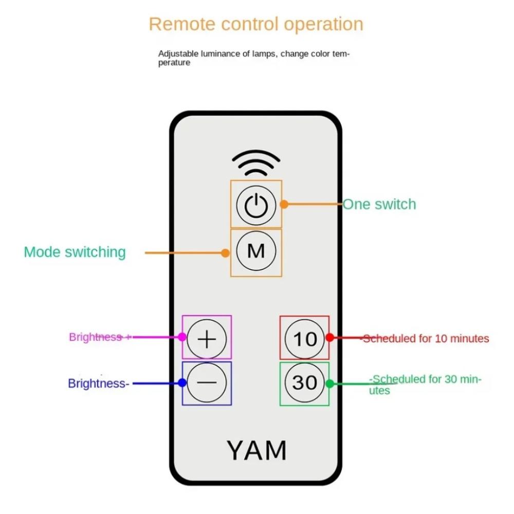 5 V USB LED Makeup Mirror Light Hollywood Vanity Lamp Dormitory Lamp Eye Protection Table Desk Bulb Wall Night Light