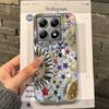 Retro Sun Marine Floral Eyes Girls Women Phone Case For Xiaomi 14T 13T Pro 14Tpro 13Tpro 11 Lite 5G NE Shockproof Fundas Cover