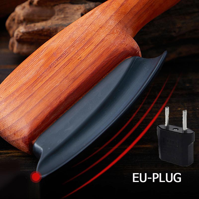 Hot moxa stone scraping board, heat therapy device, head massage comb, full-body meridian massage, back and neck miracle tool