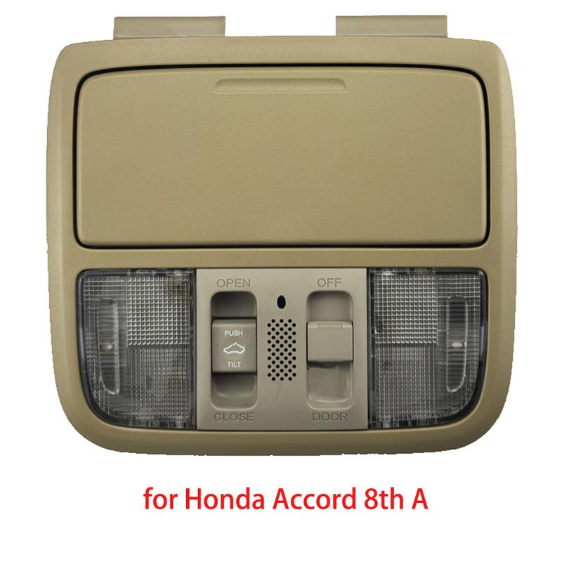 yaocaiss Auto parts for Honda Accord 8th 7th sunroof assembly Interior Reading light assembly Eyeglass case accessories